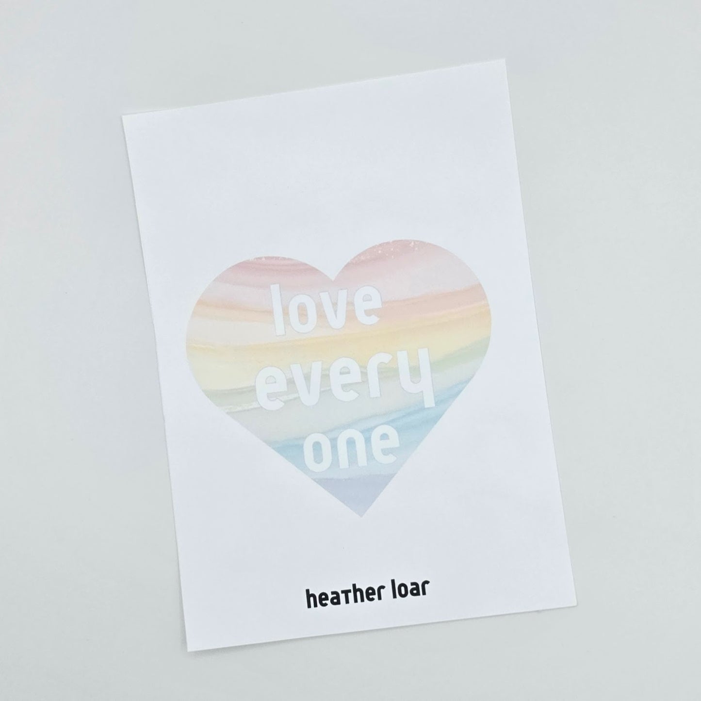 Love Everyone Notepad