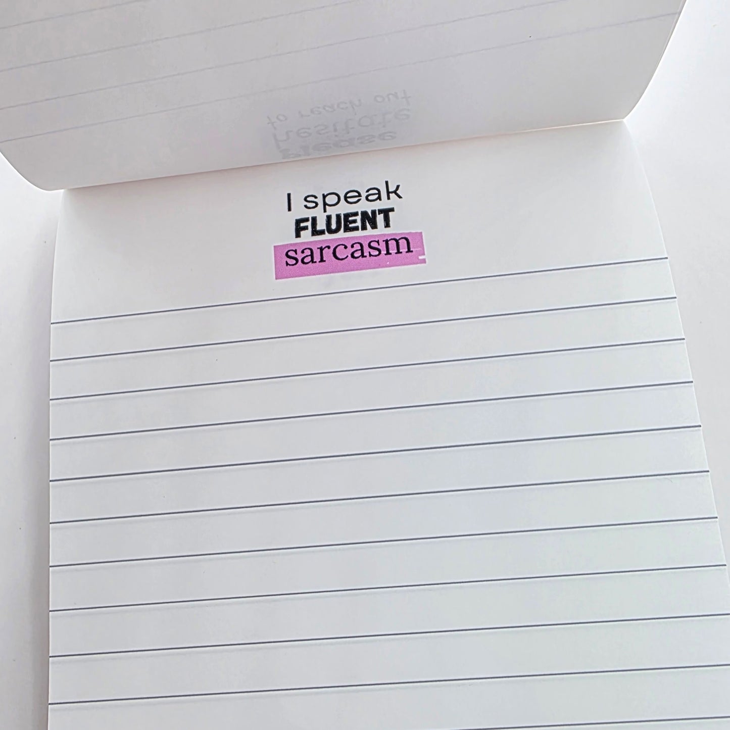 Welcome to the Shit Show - Lined Notepad
