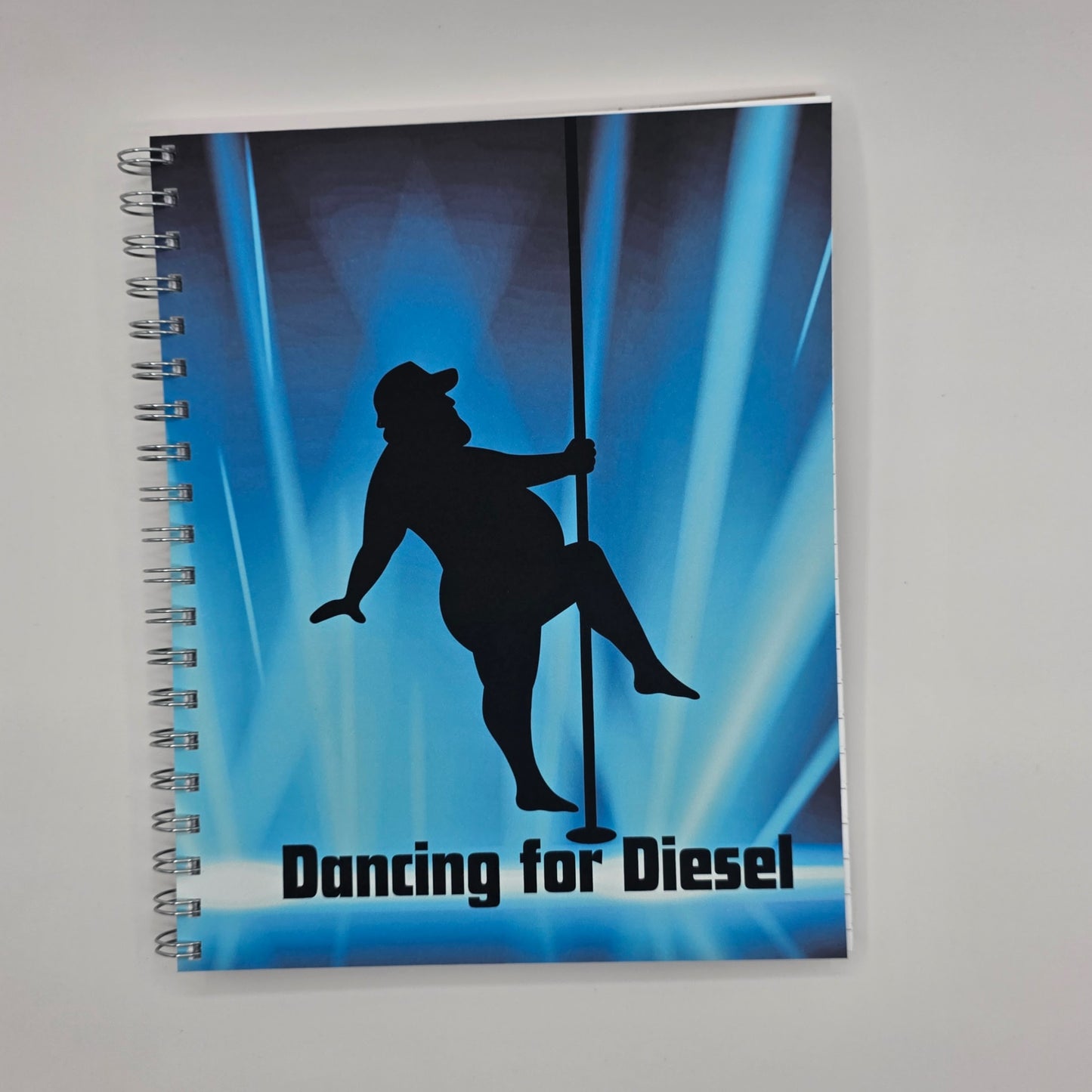 Dancing for Diesel - 8x10 Spiral Notebook
