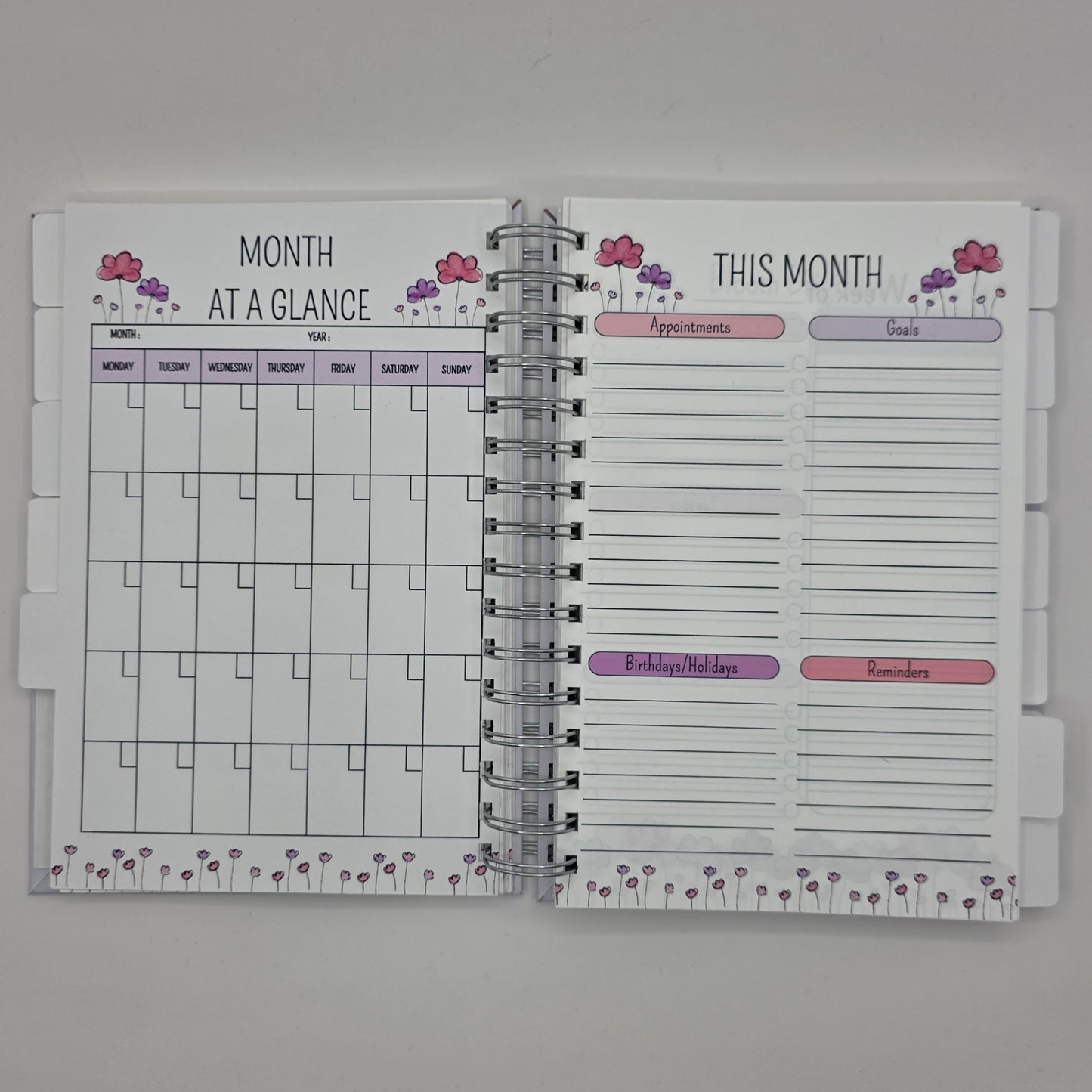 Bloom Brightly Daily Planner