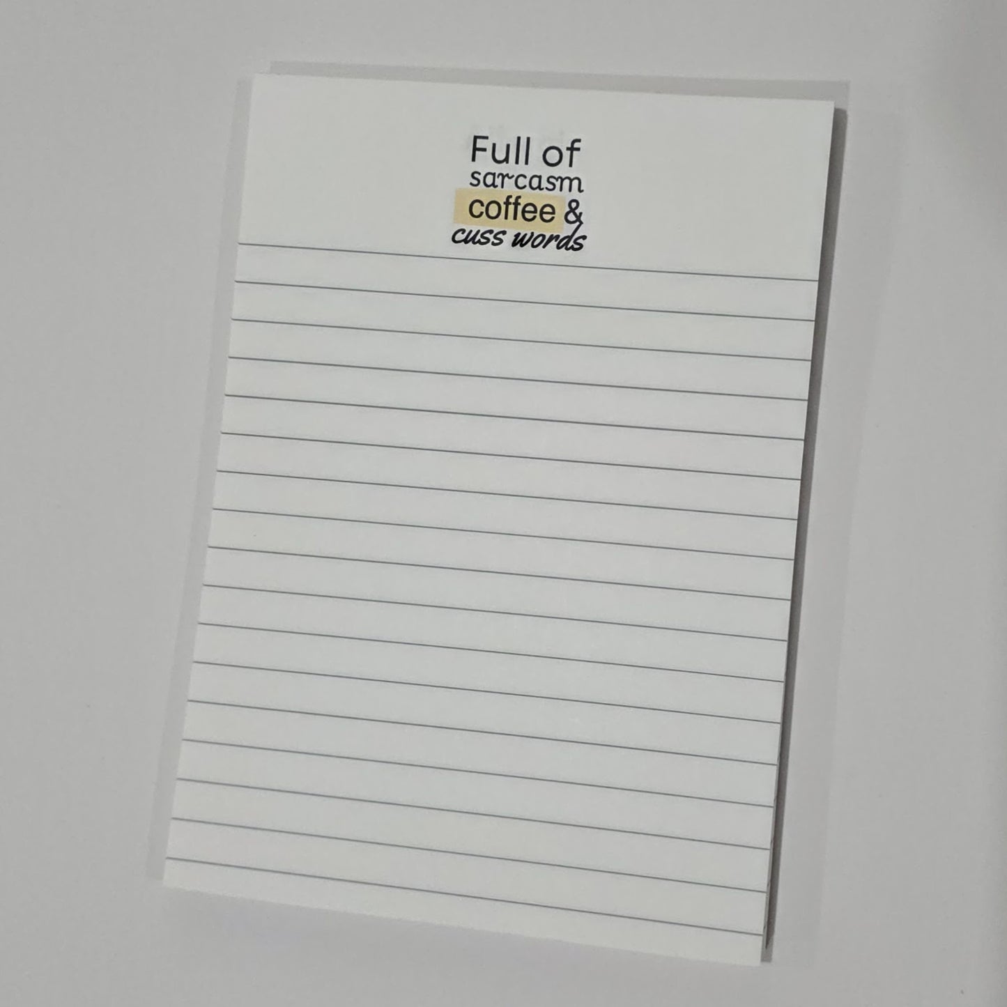 Workplace Notepad 5x7