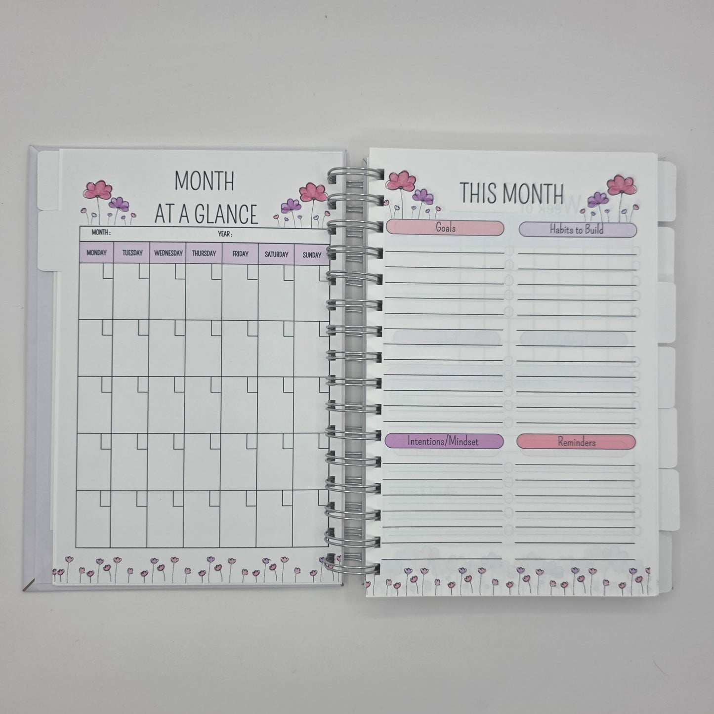 Bloom Brightly Habit Tracker