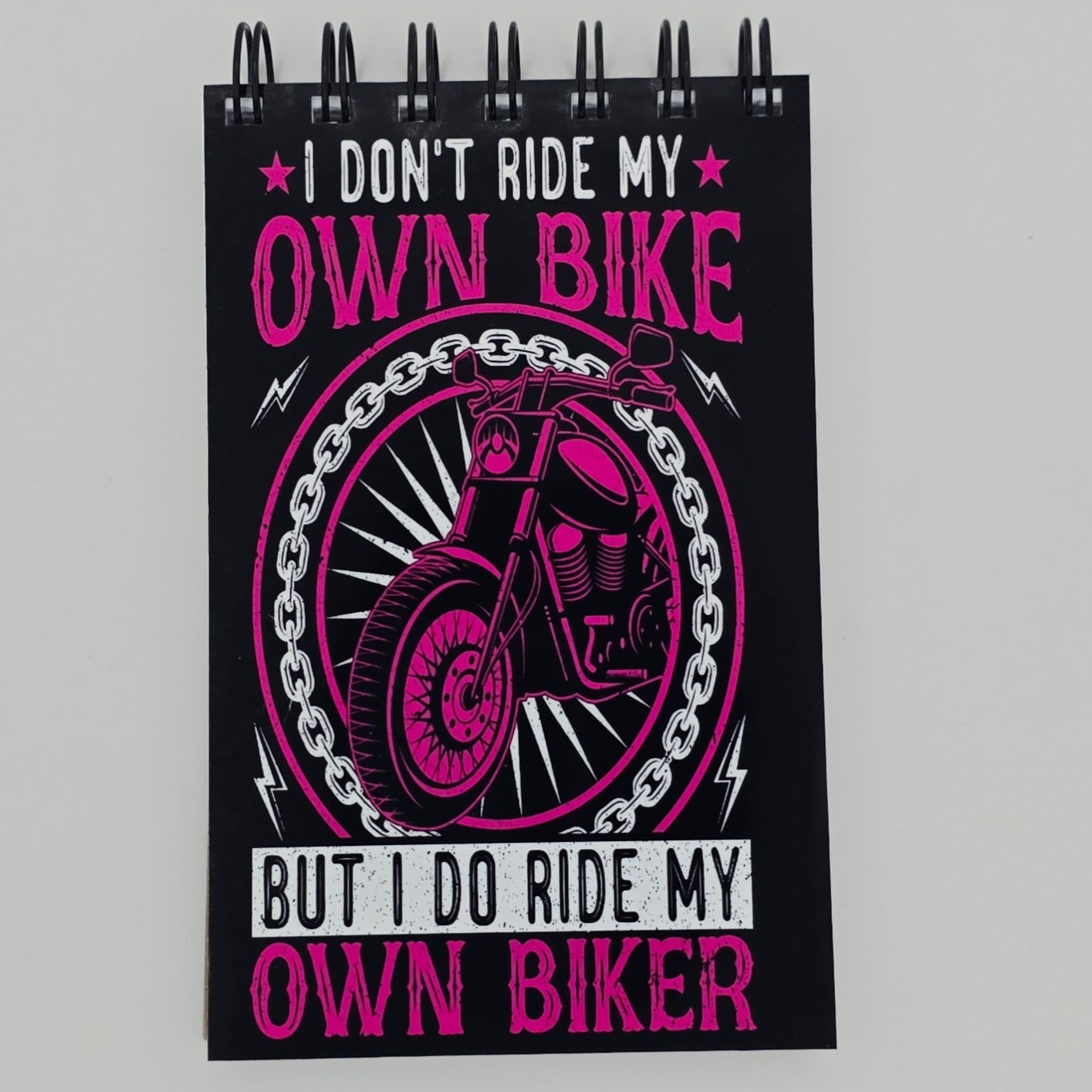 I Don't Ride my own Bike Pocket Notebook