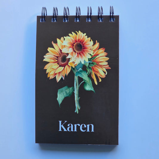 Sunflower Pocket Notebook