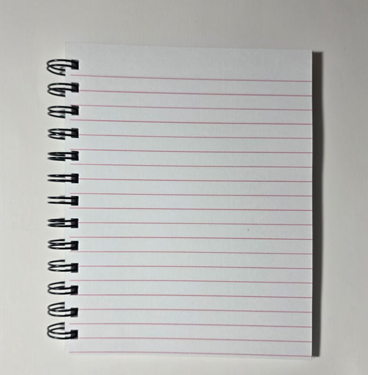 Hello Spring Highland Cow Notebook 5.5"x7"