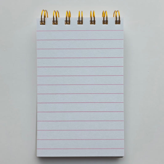 Peace Love Boba Pocket Notebook 3.5"x5.5"