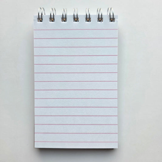 Hello Spring Highland Cow Pocket Notebook 3.5" x 5.5"