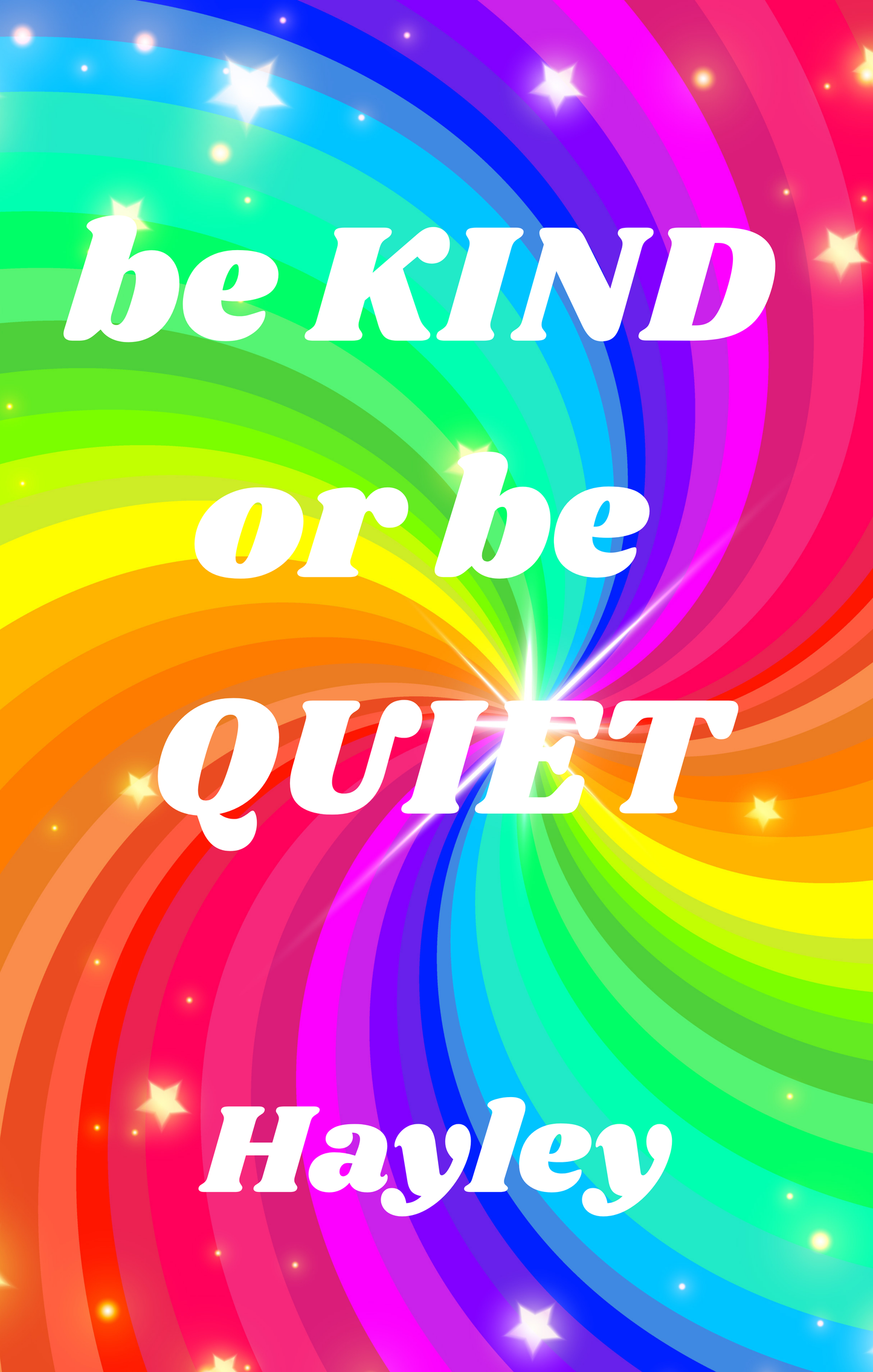 Be Kind or Be Quiet 3.5x5.5 Pocket Notebook