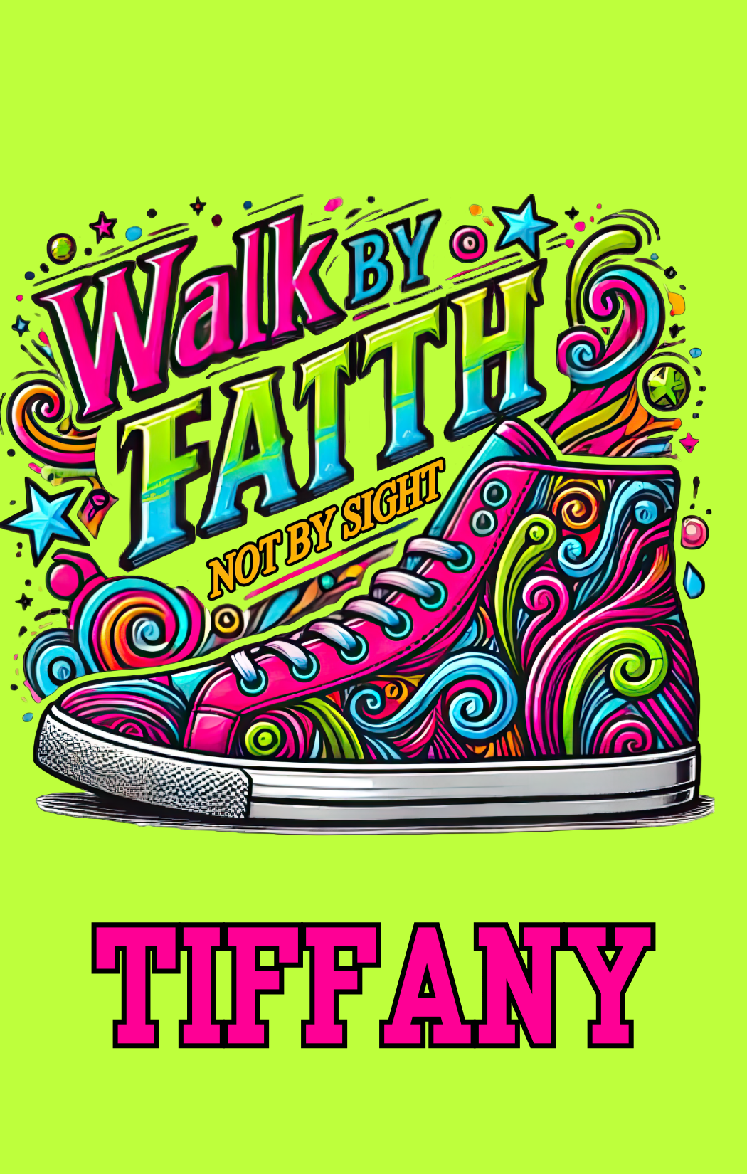 Walk by Faith 5.5x7 Notebook