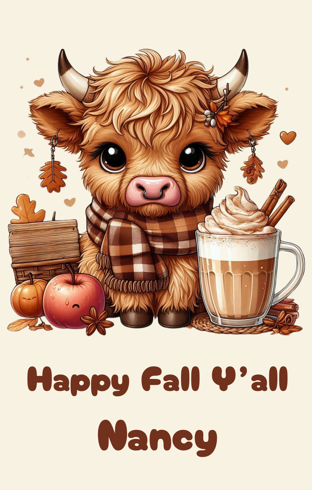 Happy Fall Y'all Pocket Notebook 3.5"x5.5"