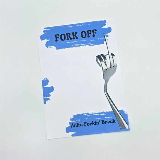 Fork Off - Unlined Notepad