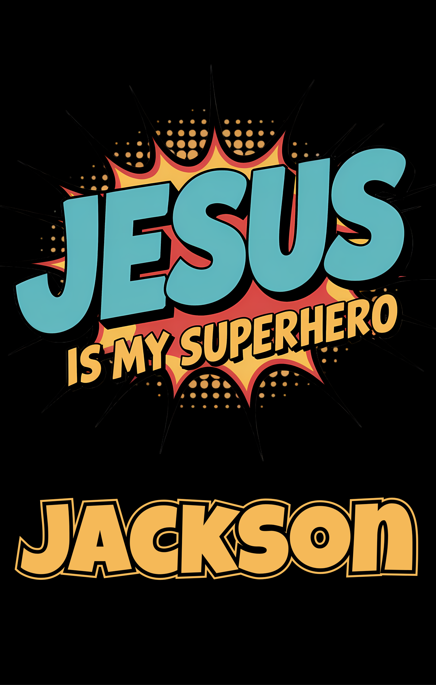 Jesus is my Superhero 3.5x5.5 Pocket Notebook