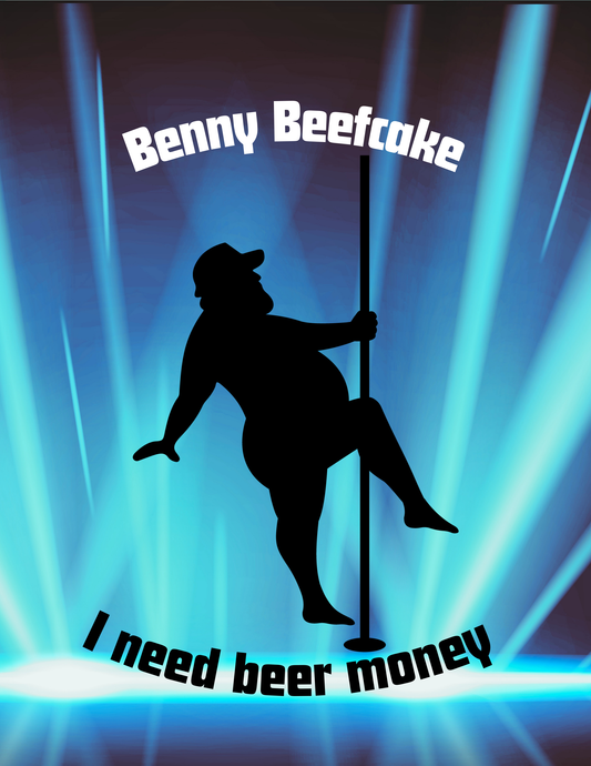 Mind Your Business, I Need Beer Money – 8x10 Spiral Notebook