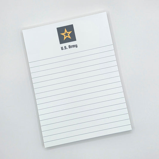 U.S. Army - Lined Notepad