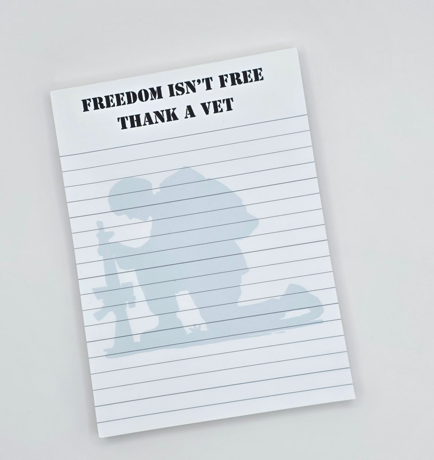 U.S. Military Notepad – Freedom Isn't Free