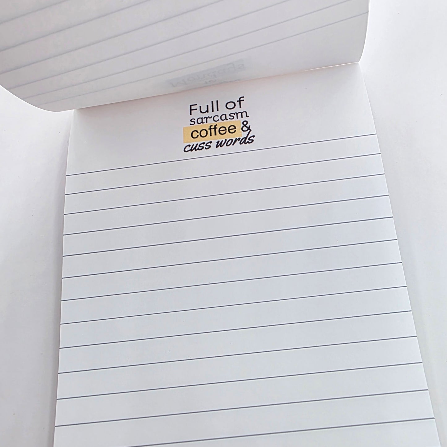 Welcome to the Shit Show - Lined Notepad