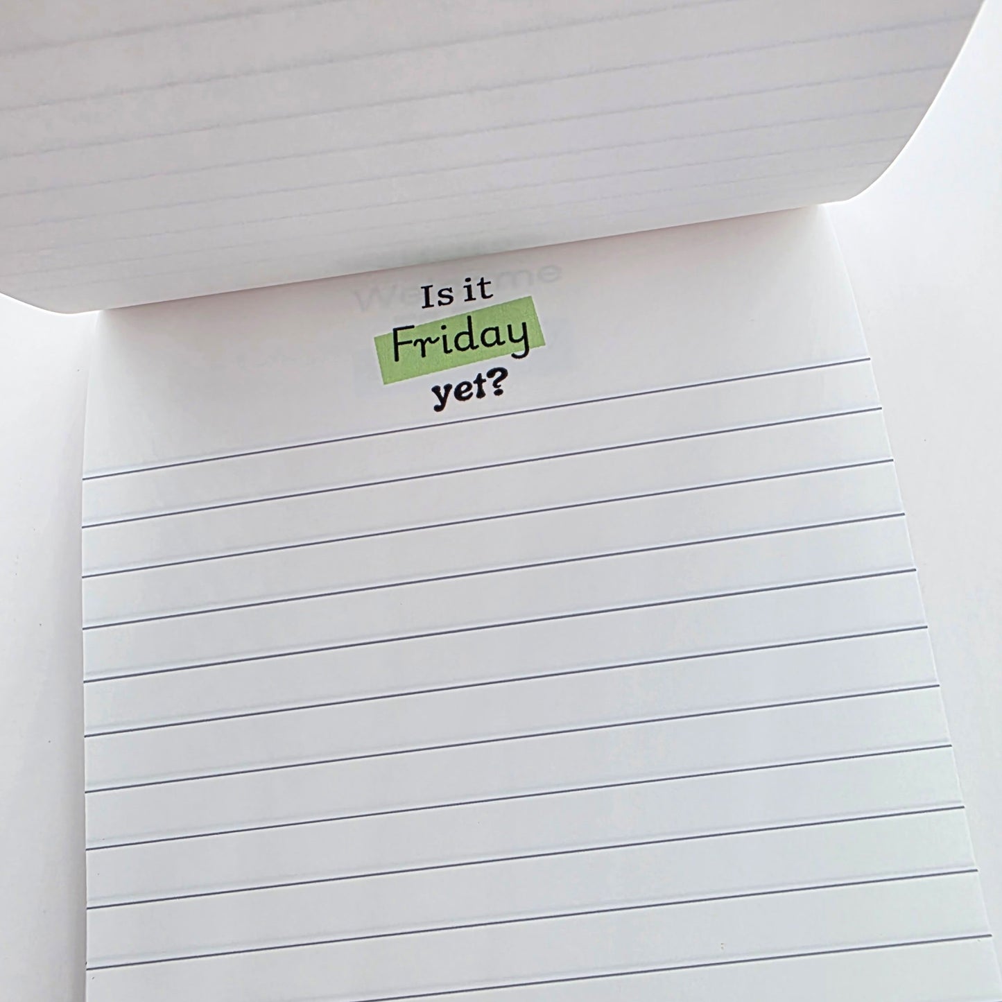 Welcome to the Shit Show - Lined Notepad