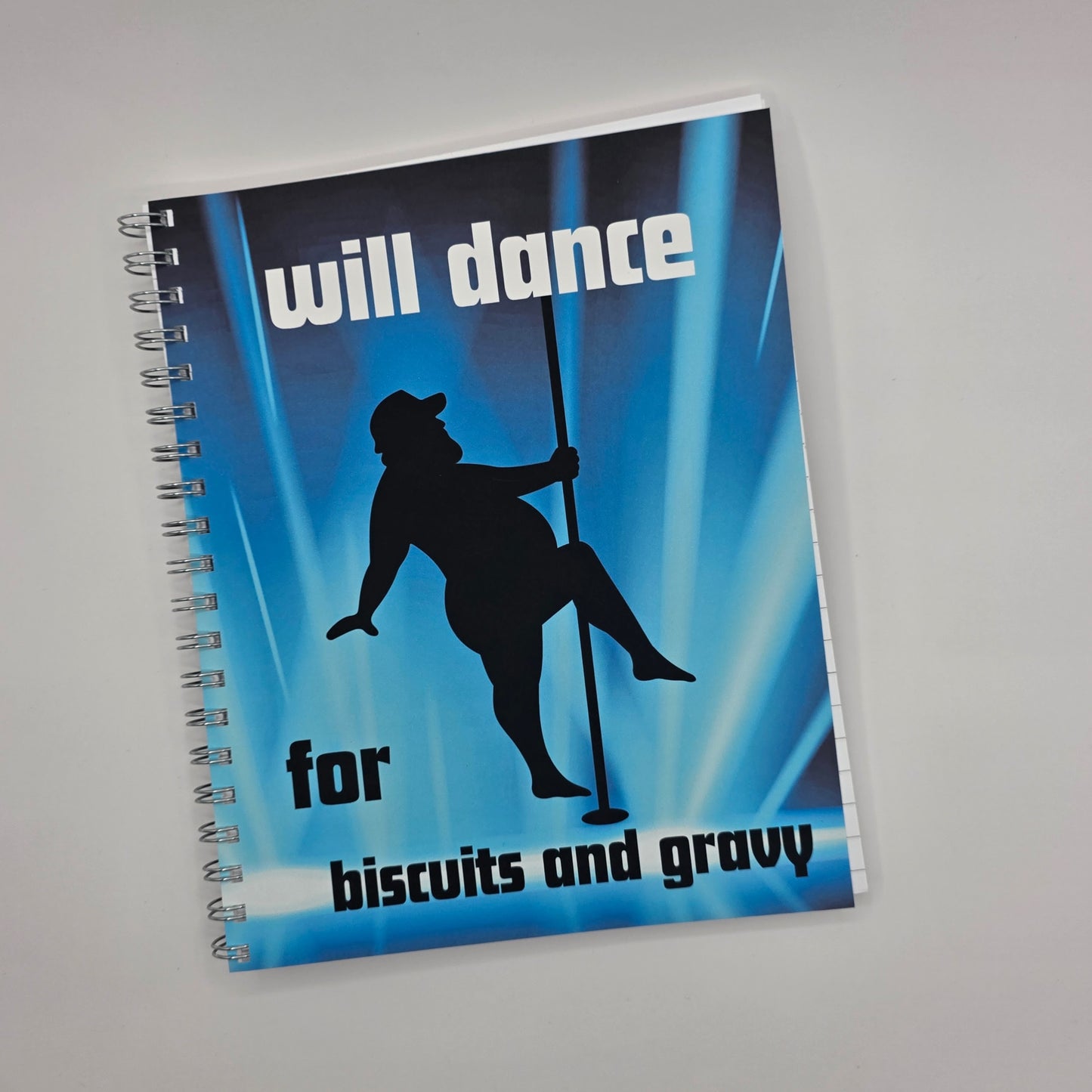 Biscuits and Gravy - 8x10 Spiral Notebook