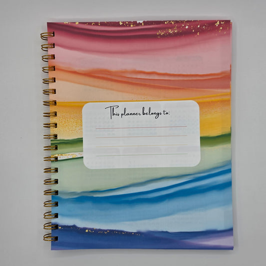 Rainbow Weekly Planner