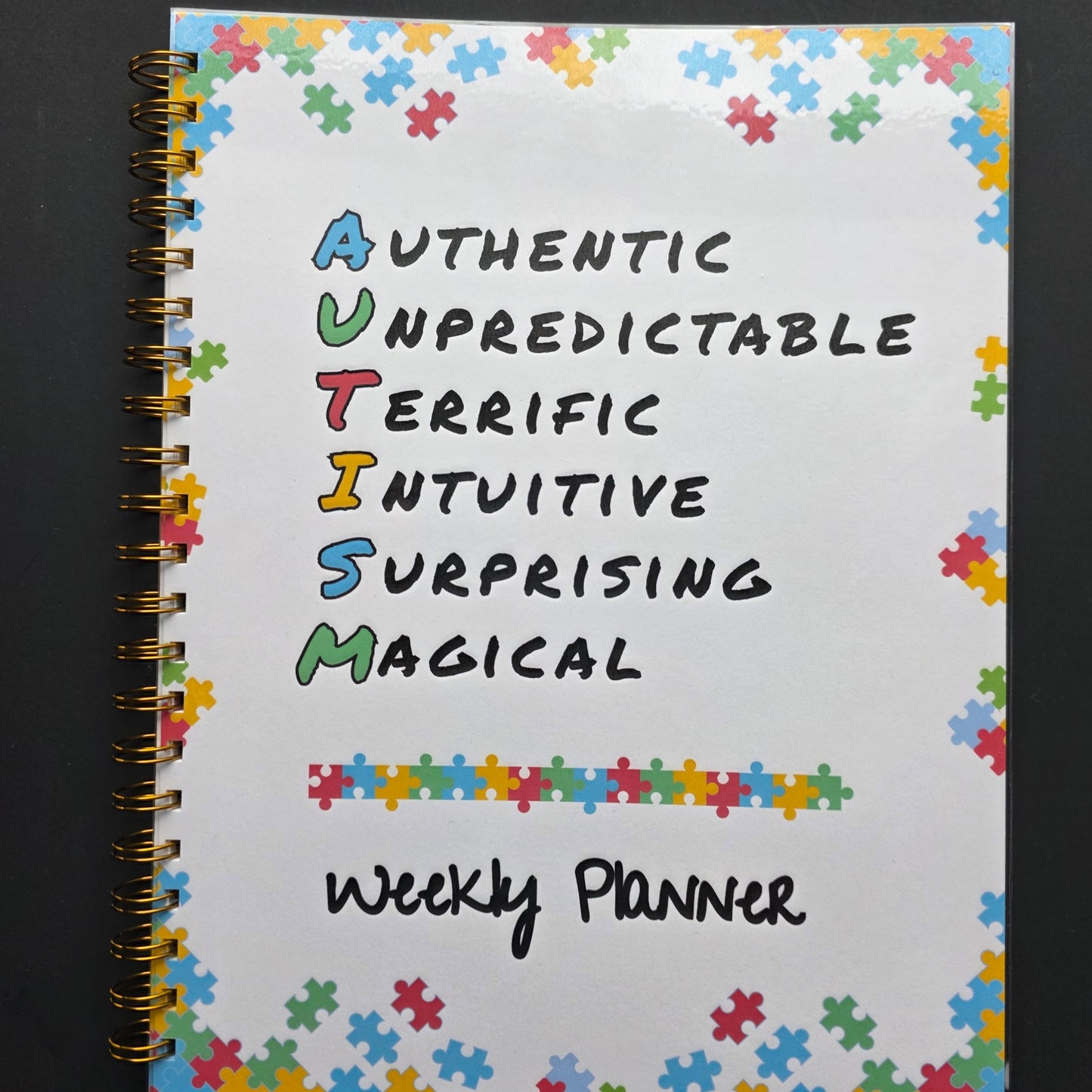 Autism Weekly Planner