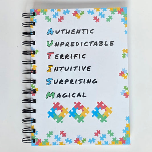 Autism 5x7 Notebook