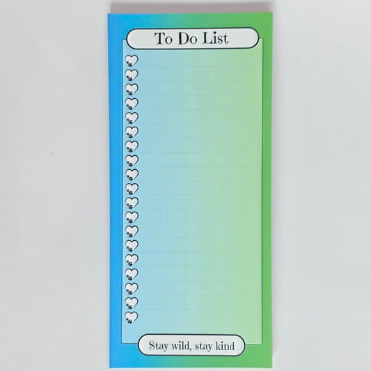 Paw-sitive Magnetic To-Do Notepad 4x8.5