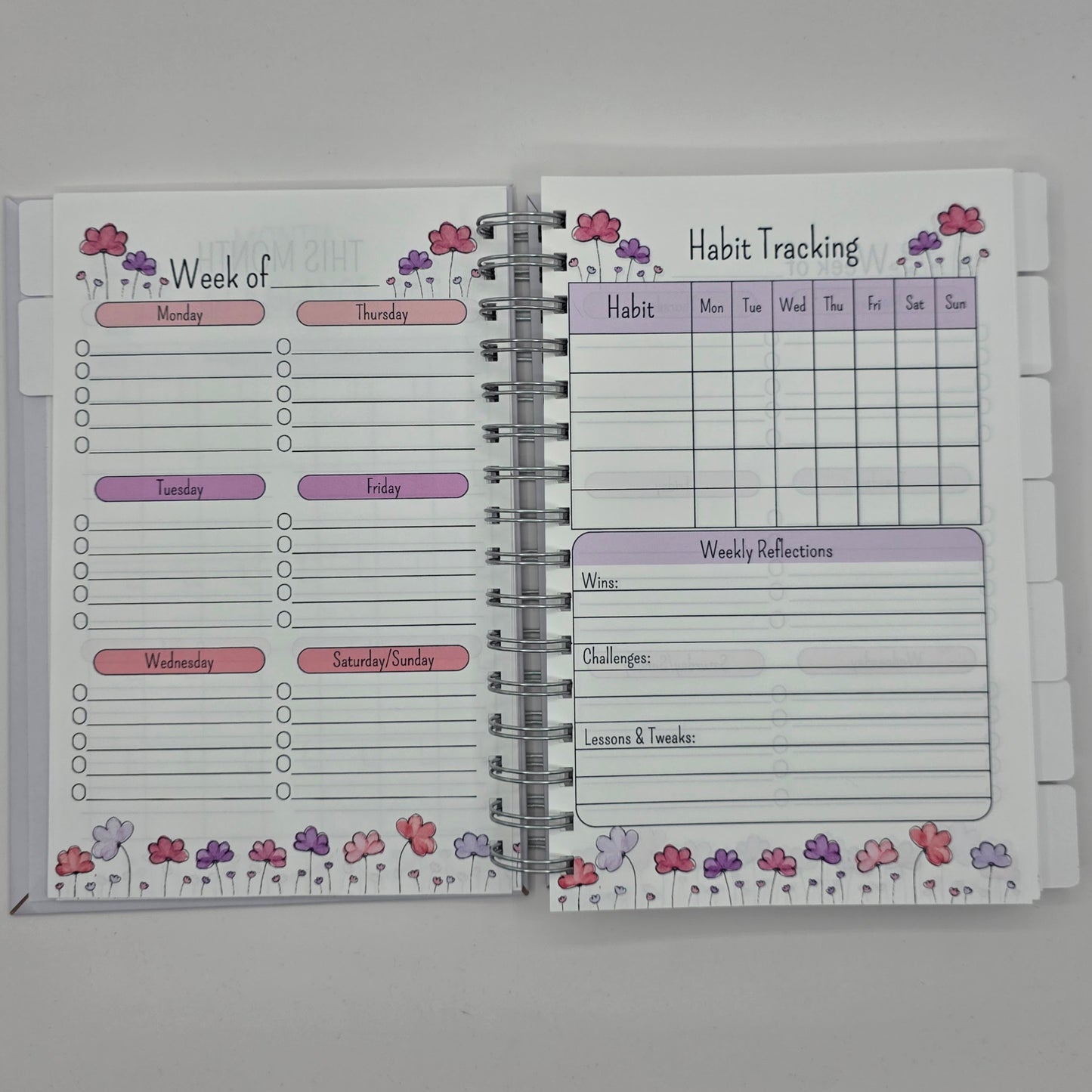 Bloom Brightly Habit Tracker