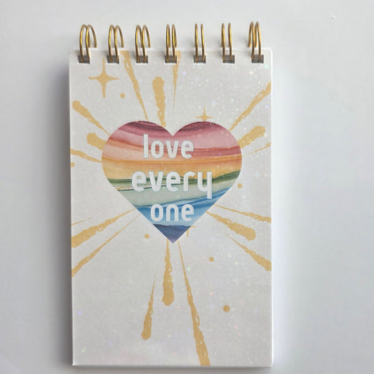 Love Everyone Pocket Notebook