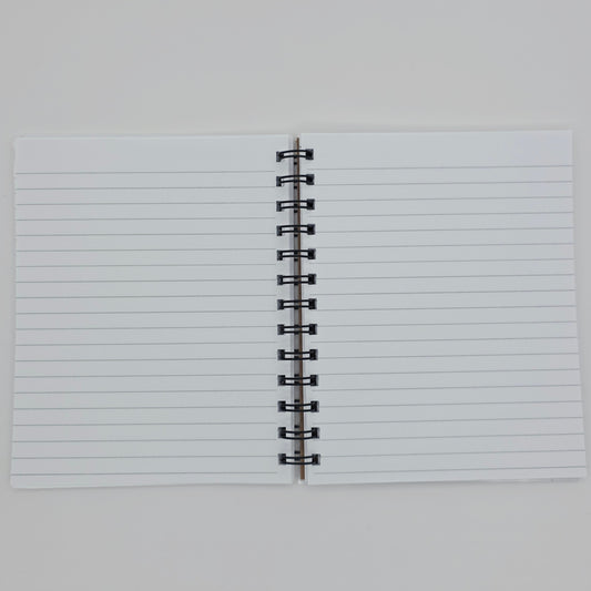 I am a Biker Girl 5.5x7 Notebook