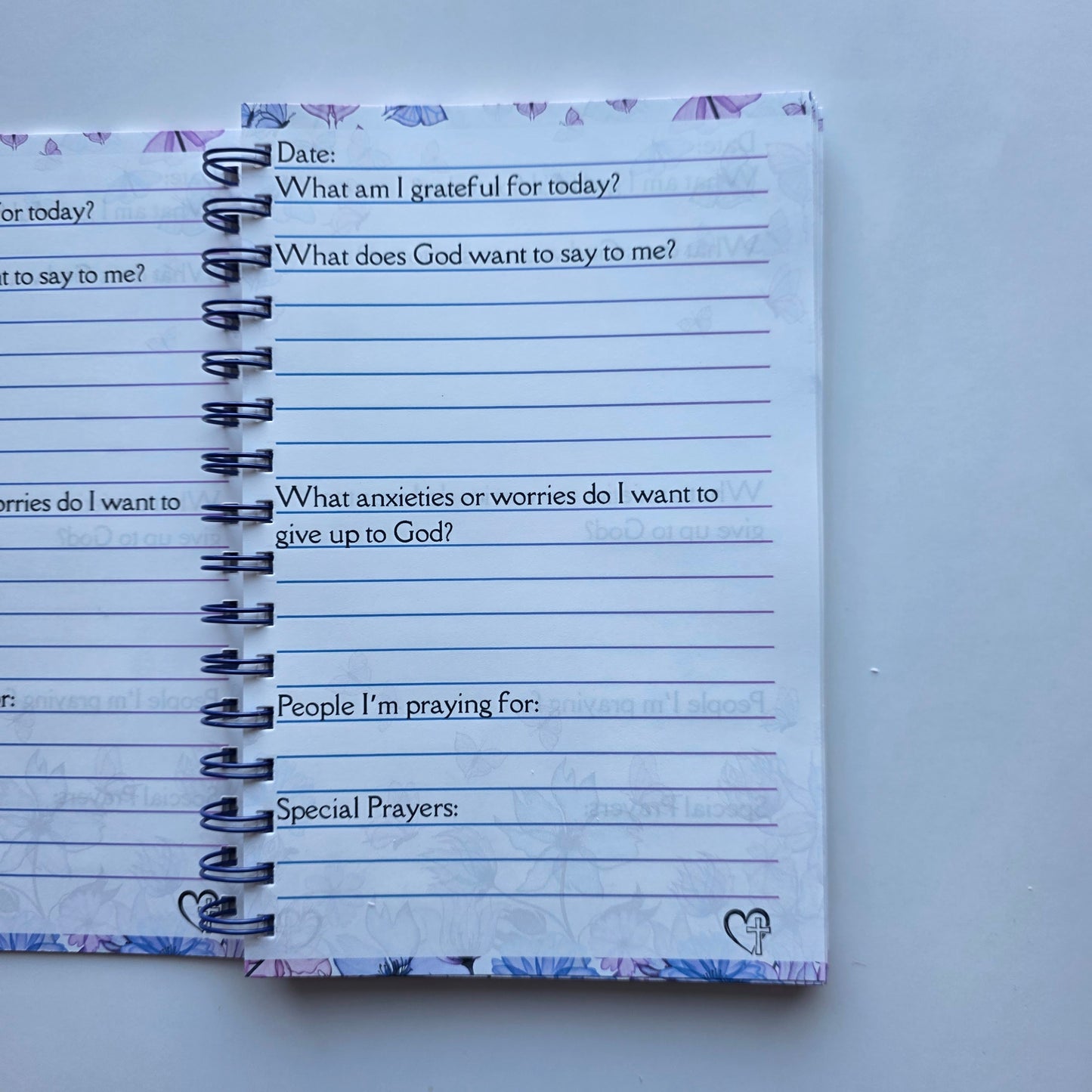 Prayer Journal – Daily Guided Christian Prayer Journal (8.5” x 5.5”)