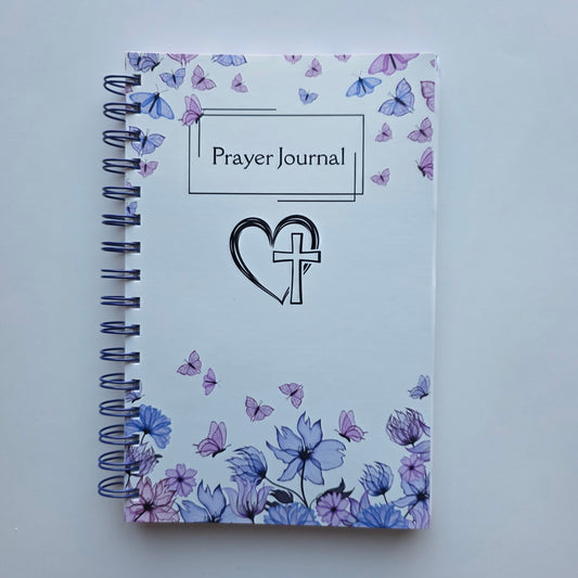 Prayer Journal – Daily Guided Christian Prayer Journal (8.5” x 5.5”)