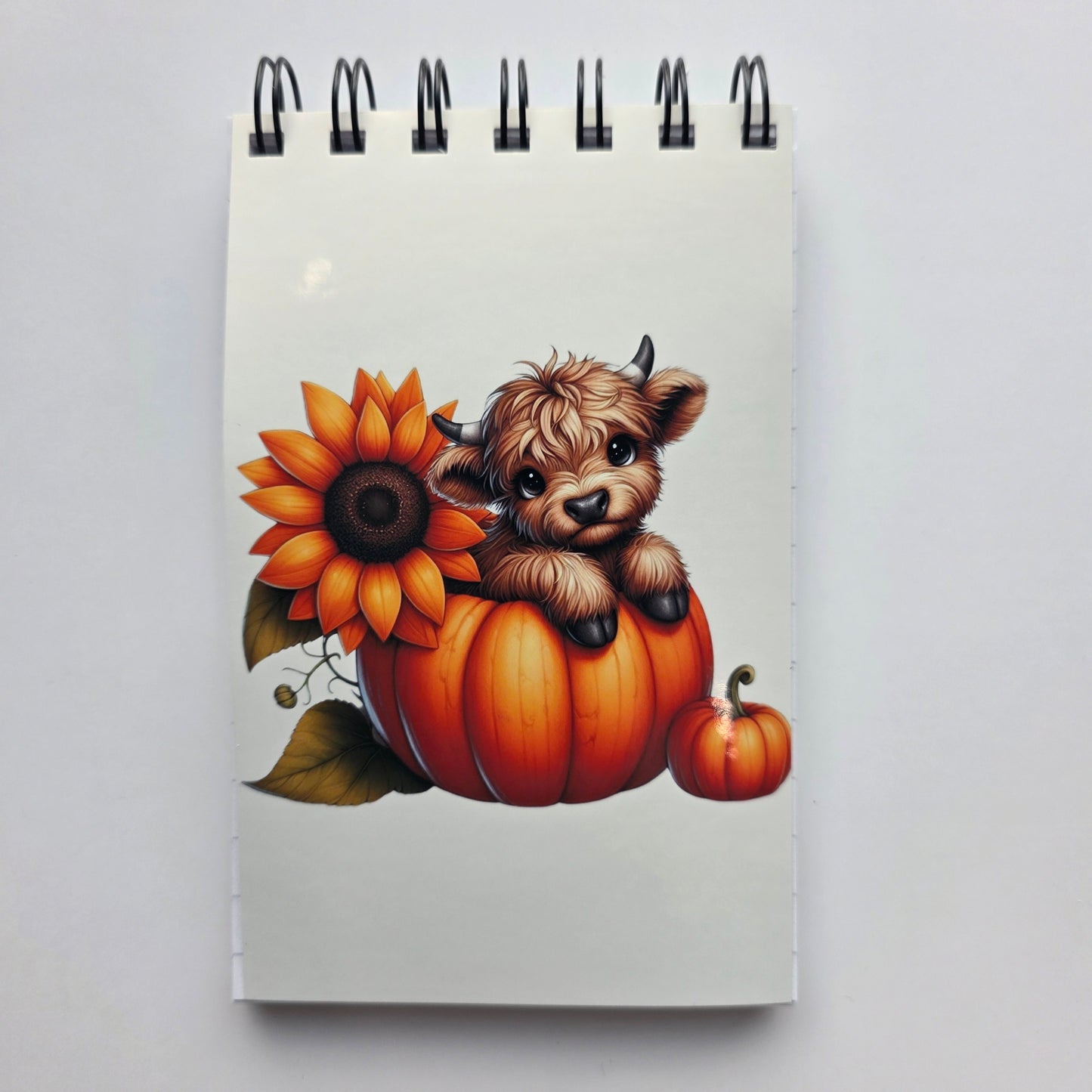 Cow in Pumpkin Pocket Notebook 3.5x5.5