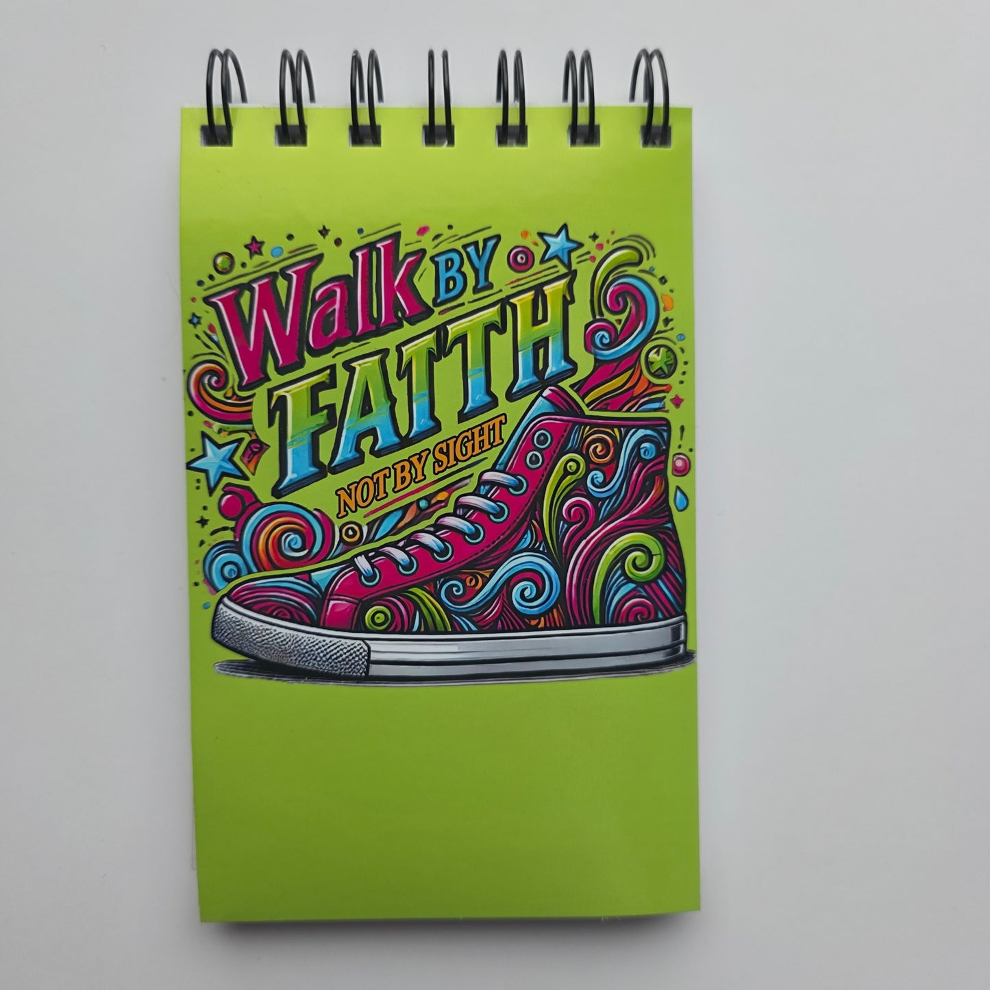 Walk by Faith 3.5"x5.5" Pocket Notebook