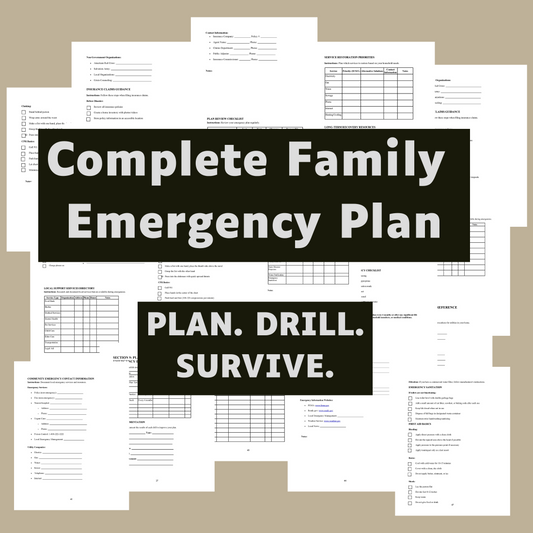 Rockwood Emergency Guide – Complete Family Preparedness Planner