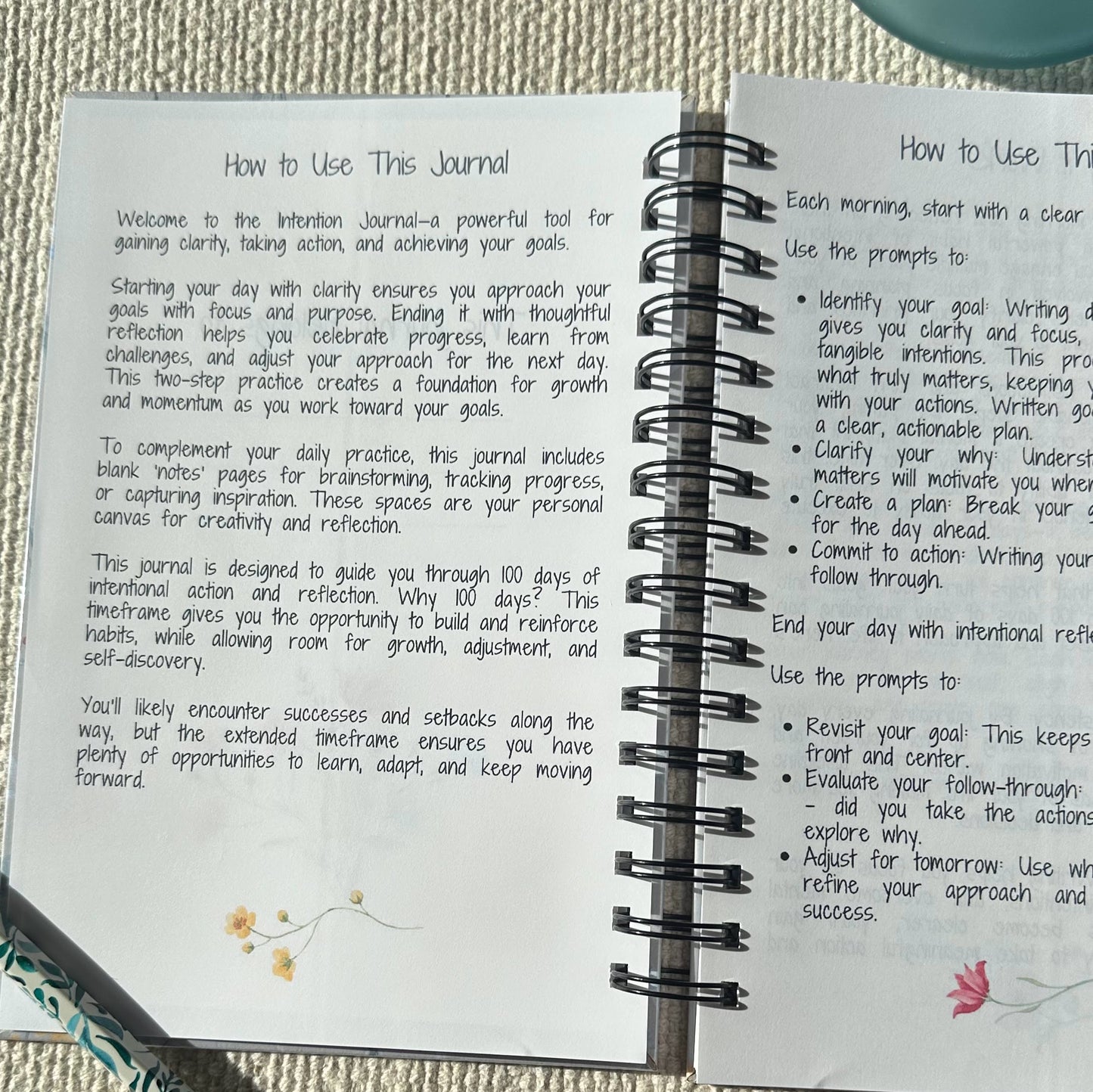 Intention Journal