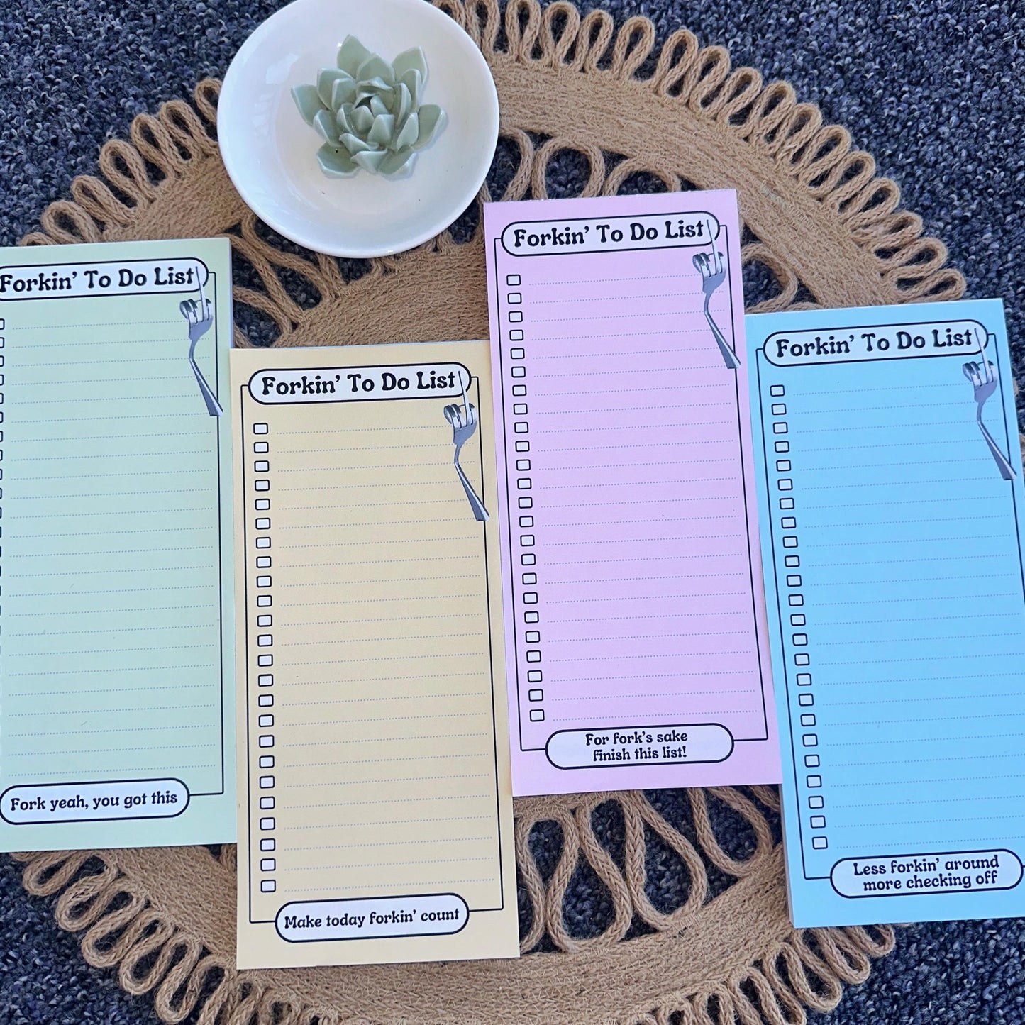 Forkin’ To-Do List Notepad – Magnetic