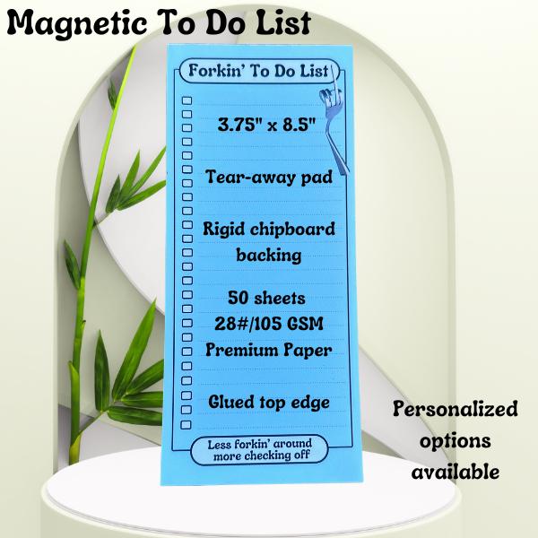 Forkin’ To-Do List Notepad – Magnetic
